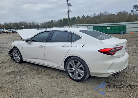 2021 Acura Tlx Technology z USA, uszkodzony, nr VIN 19UUB6F46MA006279